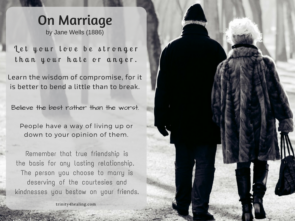 Timeless Marriage Advice From 1886 Trinity Christian Counseling